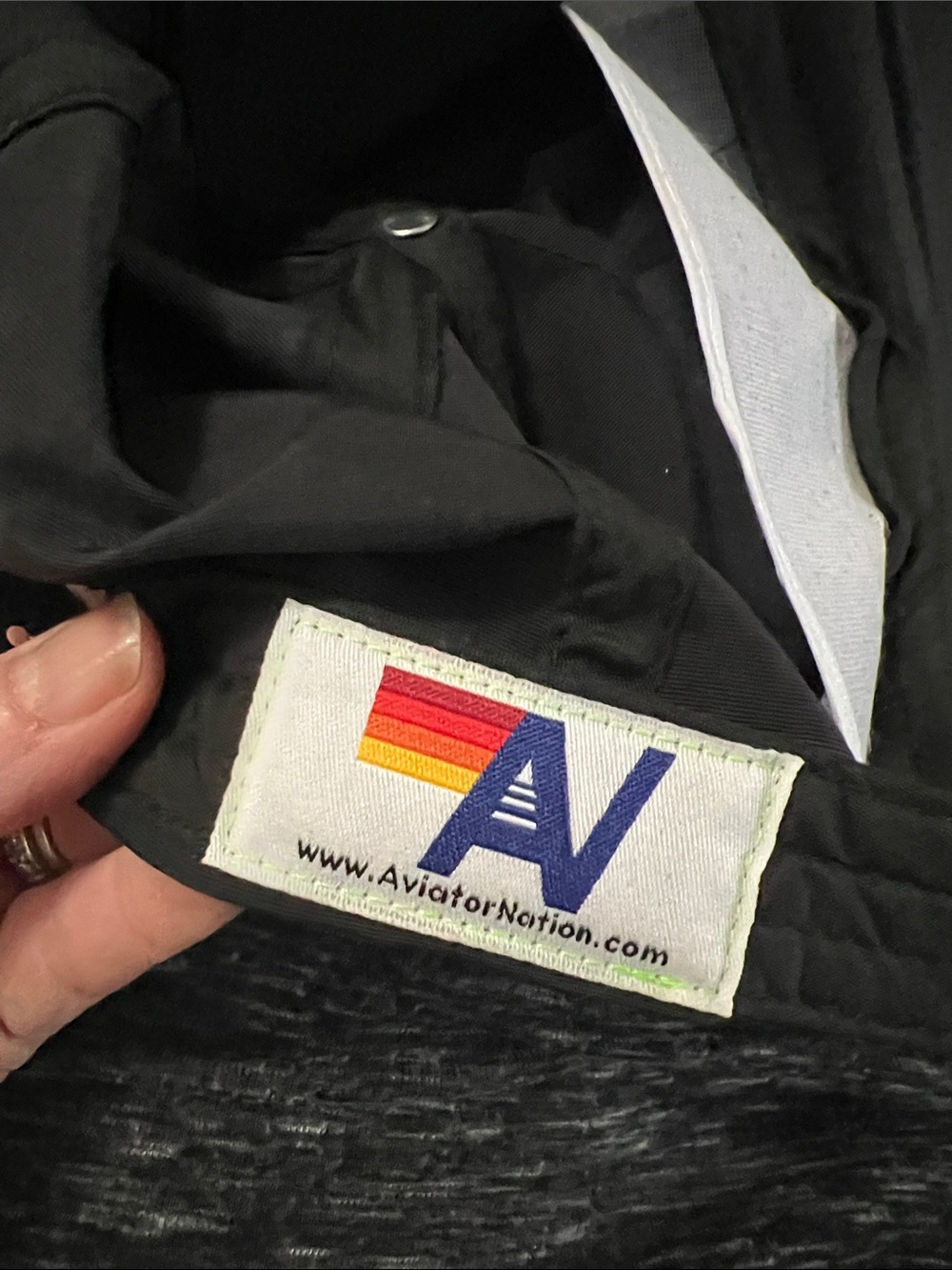 Aviator Nation Signature Malibu Vintage Nylon Trucker Hat - Picture 4 of 7